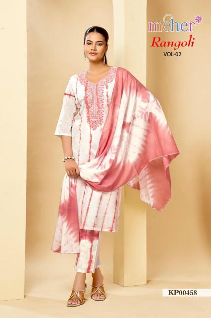 Meher rangoli vol 2 ahmedabad wholesale market kurti